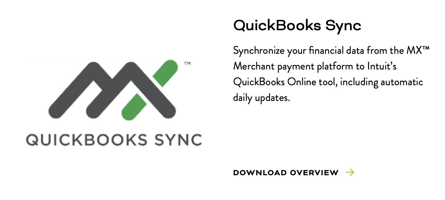 MX Quickbooks Sync